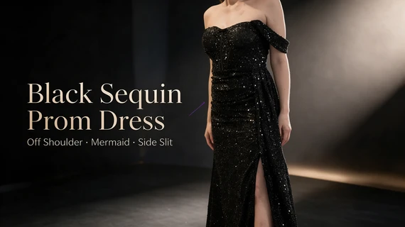 The Black Sequin Prom Dress: A Guide to Fit & Style