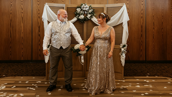 My Magical 25 Year Vow Renewal & Sparkly Sequin Gown