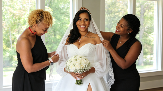 Best Wedding Dress for Large Bust and Comfort All Day