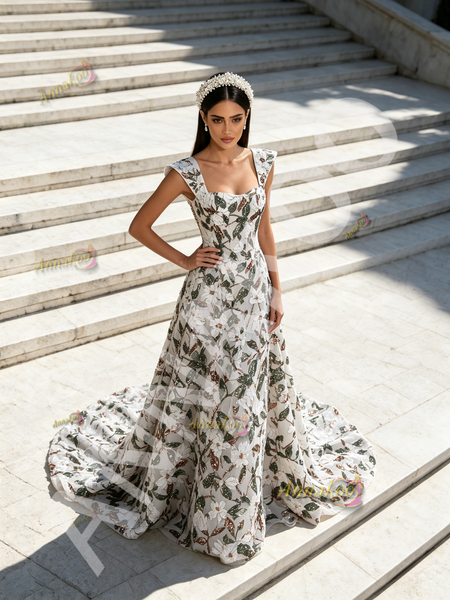 Shop 2026 ANNAKOO Navy Blue Square Long Sleeve Trumpet Mermaid Beading Prom Dress With Slit Under 359