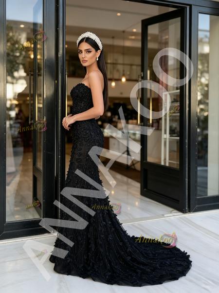 Shop 2026 ANNAKOO Sweetheart Sequin Beading Trumpet Mermaid Prom Dress Under 298