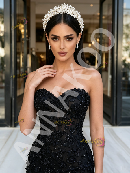 Shop 2026 ANNAKOO Sweetheart Sequin Beading Trumpet Mermaid Prom Dress Under 298