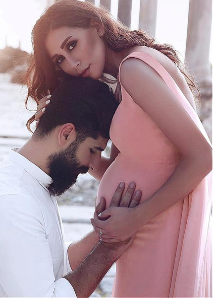 Spandex & Chiffon Square Pink Sheath Column Evening Dress With Shawl