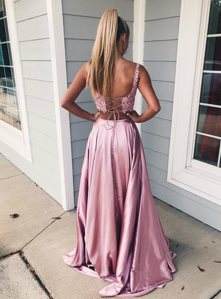 tight purple prom dresses