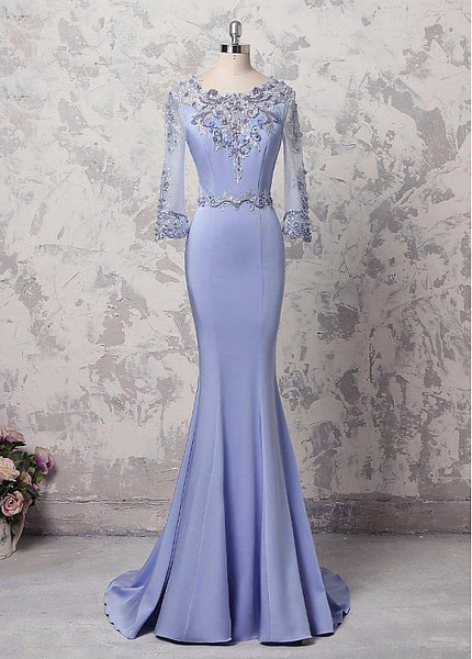 lavender mermaid dress