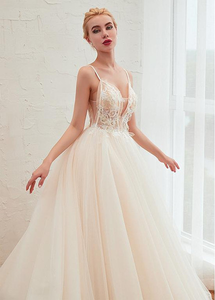 Shop Champagne Beading Appliques Beach Lace Appliques Destination Wedding Dress