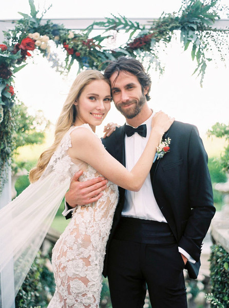 Shop Sexy Lace Long Sheath Column Sexy Zipper Wedding Dress