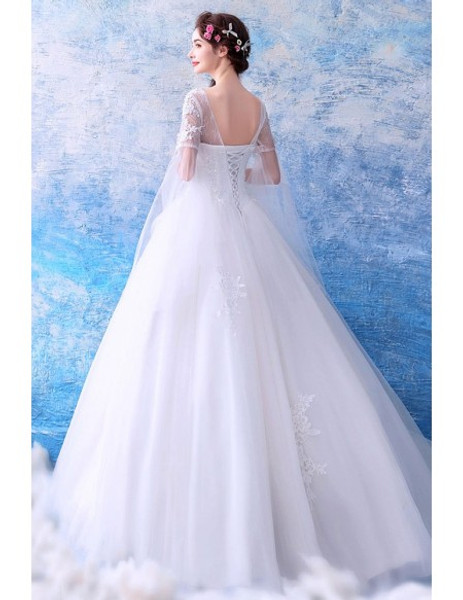 ball gown cape