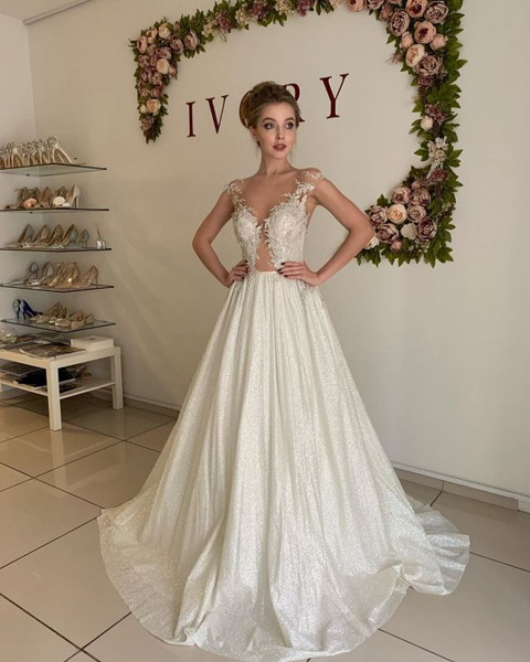 Shop Beautiful 2020 Cheap Beautiful Sheer Tulle Appliques Sweetheart Wedding Dress Under 200