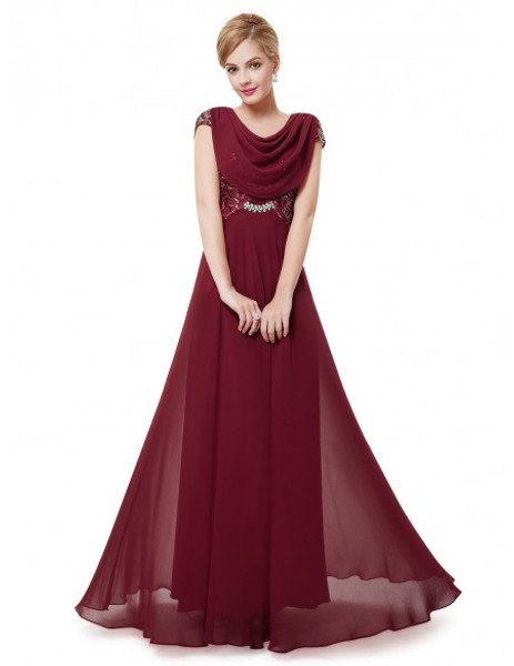 Chiffon Floor-length Mother Of The Brides With Sequins