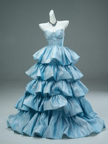 Shop 2025 ANNAKOO Blue A Line Sweetheart Layers Sparkle Prom Dress Under 387