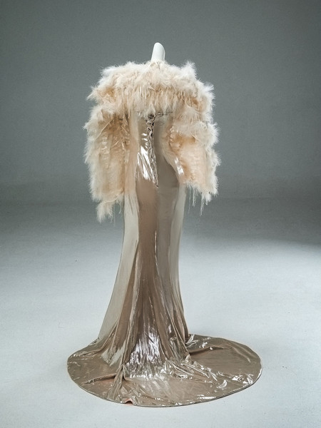 Shop 2025 ANNAKOO Champagne Sequin Spaghetti Straps Trumpet Mermaid Prom Dress Under 198