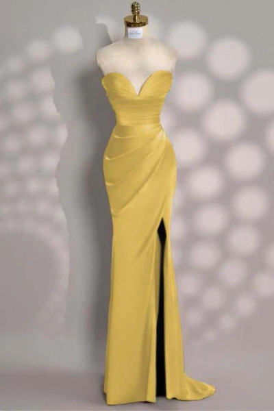 Shop 2026 ANNAKOO Mermaid Tulle Emerald Ruched Bodice Prom Dress Under 159