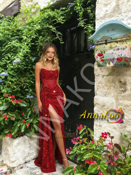 Shop 2026 ANNAKOO Pink Floral Off  The Shoulder Tulle A Line Prom Dress Under 229