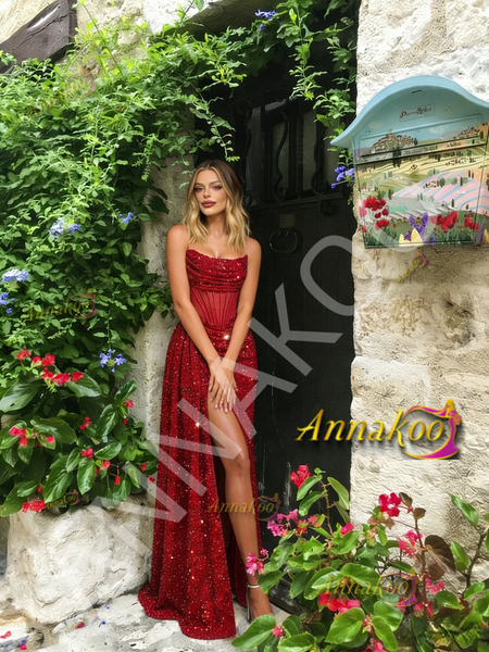 Shop 2026 ANNAKOO Pink Floral Off  The Shoulder Tulle A Line Prom Dress Under 229