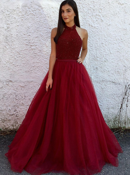 maroon prom dresses