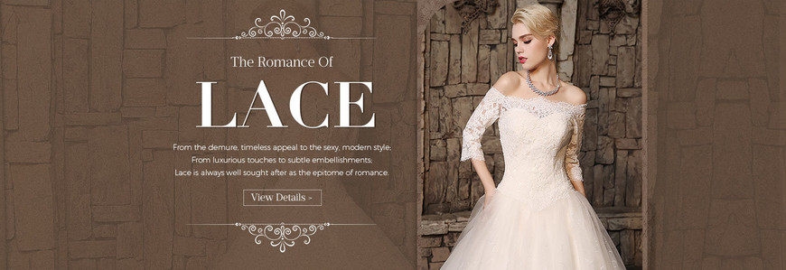 Affordable Lace Wedding Dresses