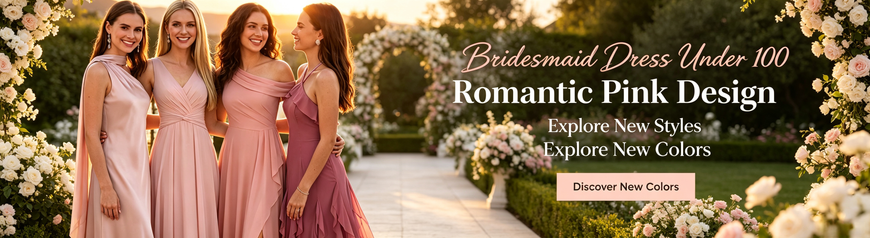 Pink Bridesmaid Dress