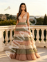 Shop 2026 ANNAKOO V Neck Layers Brown Green Tulle A Line Prom Dress Under 229