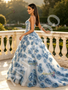 Shop 2026 ANNAKOO Scoop Sheer Tulle A Line 3D Rose Flower Prom Dress Under 239