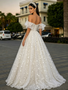 Shop 2026 ANNAKOO Off The Shoulder Beading Tulle Lace A Line Wedding Dress Under 359