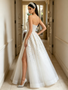 2026 Sweetheart A-Line Tulle Pearl Colorful Beaded Wedding Dress