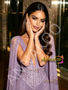Cape V Neck Trumpet Mermaid Tulle Beading Prom Dress