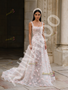 Shop 2026 ANNAKOO Straps A Line Pink Flowers Tulle Prom Dress Under 299