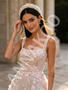 Shop 2026 ANNAKOO Straps A Line Pink Flowers Tulle Prom Dress Under 299