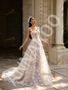 Shop 2026 ANNAKOO Straps A Line Pink Flowers Tulle Prom Dress Under 299