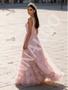 Shop 2026 ANNAKOO One Shoulder A Line Heart Pearls Pink Prom Dress Under 269