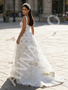 Shop 2026 ANNAKOO White Square Straps Tulle A Line Heart Pearls Prom Dress Under 269