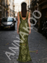 Shop 2026 ANNAKOO V Neck Sheath Column Oliver Flower Rose Prom Dress Under 299
