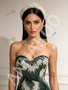 Shop 2026 ANNAKOO Green Crystal Pearl Beading Trumpet Mermaid Sweetheart Prom Dress Under 298