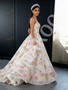 Shop 2026 ANNAKOO Spaghetti Straps Tulle Pink Floral Sequin Ball Gown Prom Dress Under 388