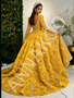 Shop 2026 ANNAKOO Yellow V Neck Trumpet Mermaid Detachable Train Rose Beading Prom Dress Under 498