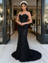 Shop 2026 ANNAKOO Sweetheart Sequin Beading Trumpet Mermaid Prom Dress Under 298