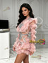 Beaded bodice short mini homecoming dress