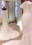 Sexy  Four Way Spandex Off-the-shoulder Long Mermaid Wedding Dress