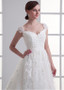 Beading Tulle Sweetheart Simple A-line Wedding Dress
