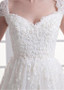 Beading Tulle Sweetheart Simple A-line Wedding Dress