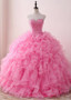 Organza  Sweetheart Detachable Jacket Ball Gown Quinceanera Dresses 