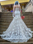 Shop Cheap Mermaid Sweetheart Court Train Wedding Dress with Lace Appliques