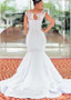 Shop New Arrival Tulle & Satin Bateau Beading Appliques Mermaid Wedding Dress From Annakoo