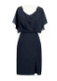 Chiffon V-neck Short Sheath/Column Mother Of The Bride Dress