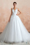 Shop 2020 ANNAKOO A Line Sequined Sheer Back Beading Chapel Train Wedding Dress Under 200