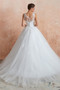 Shop Beautiful ANNAKOO Ball Gown Court Train Tulle Appliqued Wedding Dress Under 200