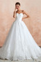 Shop Beautiful Romantic Sweetheart Ball Gown Lace Appliques Wedding Dress with Mesh from ANNAKOO