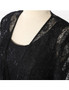 Lace Long Black Mother Of The Bride Dress With Jacket