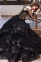 Sexy New Arrival Black Sweetheart Tulle Lace Applique Long Sleeve A Line Prom Dress From Annakoo